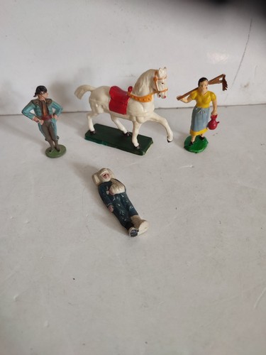 Lot figurine starlux cheval - figurine,