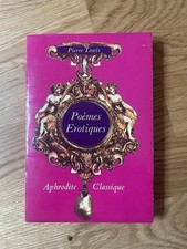 Poèmes érotiques - Pierre Louys - Aphrodite classique