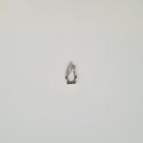 Pendentif blanc carats - blanc, 18