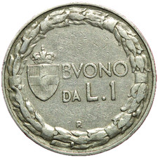 #17214 - Italie 1 Lire 1922 TTB+