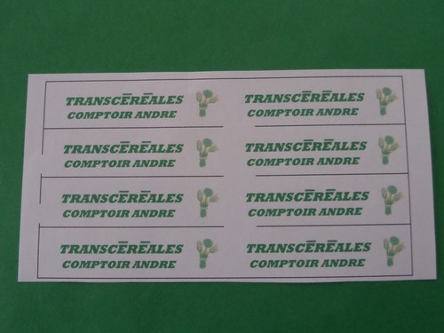 Train decalcomanies - , ho.