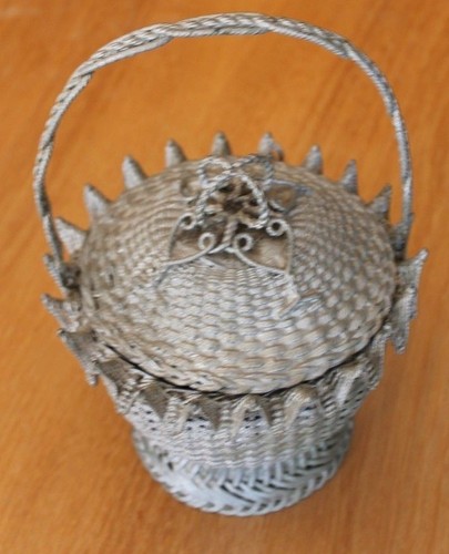 Ancien pot bonbon avec son - a,
