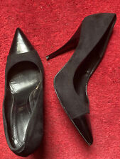 Escarpin Prima Donna - Noir - Aspect Bi-matière - Pointure 41 - Talon 11 cm.