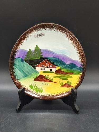 Assiette décorative poterie - assiette,