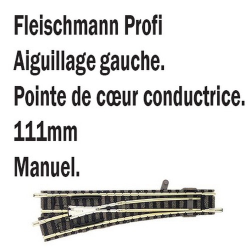 Aiguillage droit