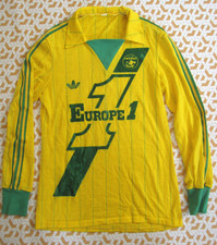 Maillot Fc Nantes 1983 Europe 1 Adidas Ventex Jersey shirt vintage - 12 ans
