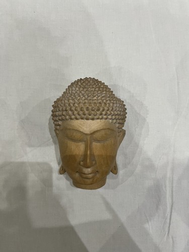 Masque bouddha bois - bouddha,