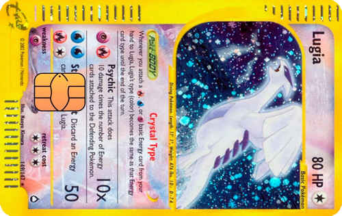Lugia 149 147 credit debit - lugia,