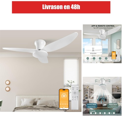 Ventilateur plafond 100cm - ventilateur, de