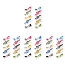  Set of 4 Pince À Livre Clips De Partition Musique Score Musical Note