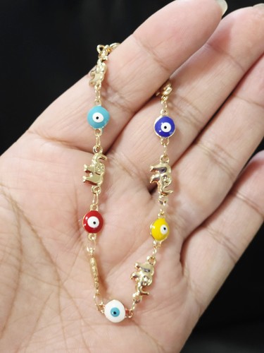 Elephant bracelets 18k plated - bracelets,