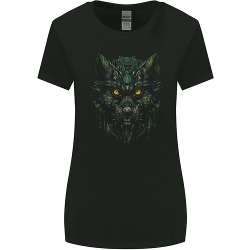 Shirt femme cyber wolf - femme,