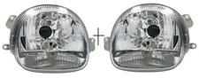 2x PHARE AVANT gauche +droite ÉLECTRIQUE H4 CHROME pour RENAULT TWINGO I 96-07