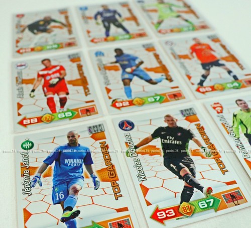 Top gardien card foot - top,