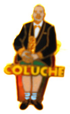 Pin's Pin émail - COLUCHE