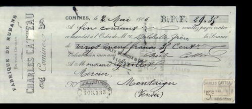Rubans charles catteau - rubans,