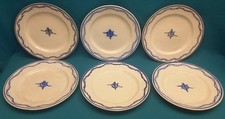 Lot 6 assiettes plates - lot,
