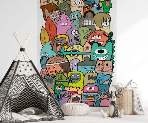 Papier peint pour - enfant, avec