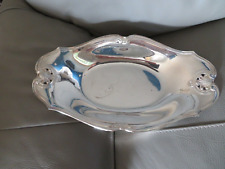 Christofle Gallia corbeille ou plat en métal argenté