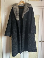 Manteau Astrakan Et Col En