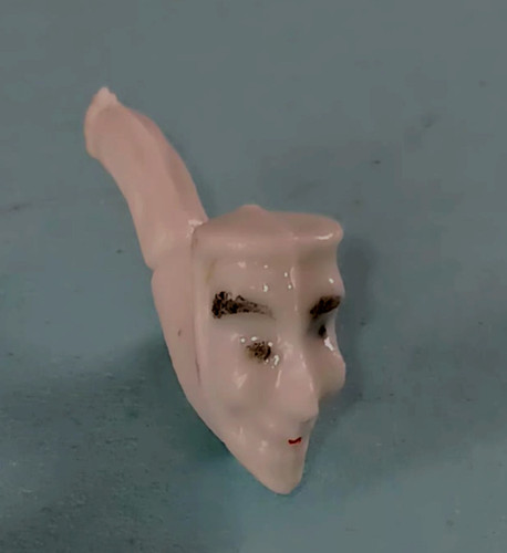 Fève pipe porcelaine émail - fève,