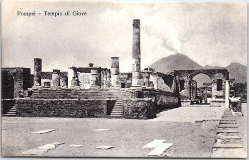 Italie pompei carte - italie,