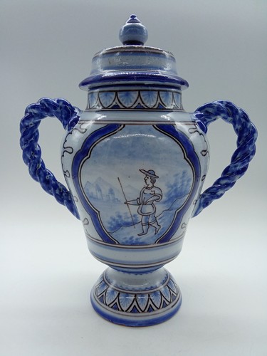Superbe vase pot couvert en - vase,