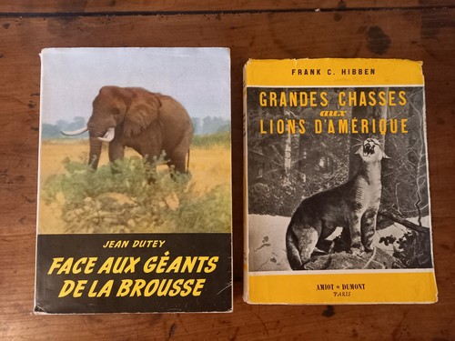 Lot livres chasse en - lot,