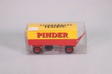 LE3798 BREKINA diorama Ho Remorque bachée pour camion cirque Pinder 6,7 cm