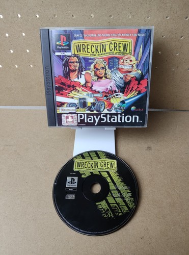Wreckin crew ps1 jeu jeux - jeu,