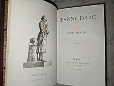 Reliure - Henri Martin : Jeanne d’Arc, 1857