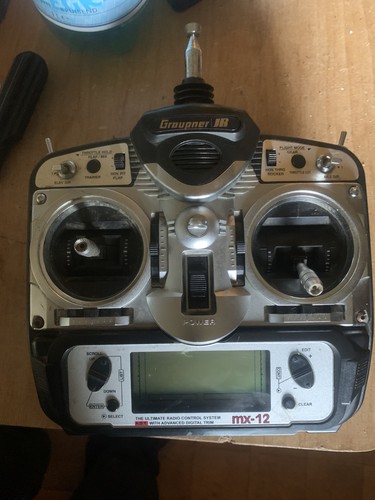 Radio graupner 12 - graupner, mx
