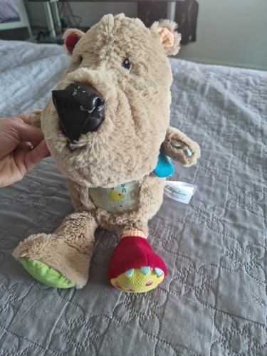 Doudou ours césar beige - ours,