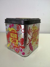 Ancienne Boite Métallique Publicitaire BOUILLON KUB OR spécial 100 ans, vintage