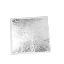  100 pcs Dorure Feuille Imitation Or Argent Feuille pour DIY Art Artisanat