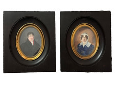 Tableau Ancien Paire de Grande