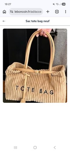 Sac tote bag neuf