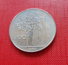 Monnaie italie 100 - monnaie, 1977