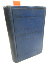 JOSEPH ANGLADE GRAMMAIRE PROVENCALE 1921 EO PHONETIQUE LINGUISTIQUE LANGUE OC
