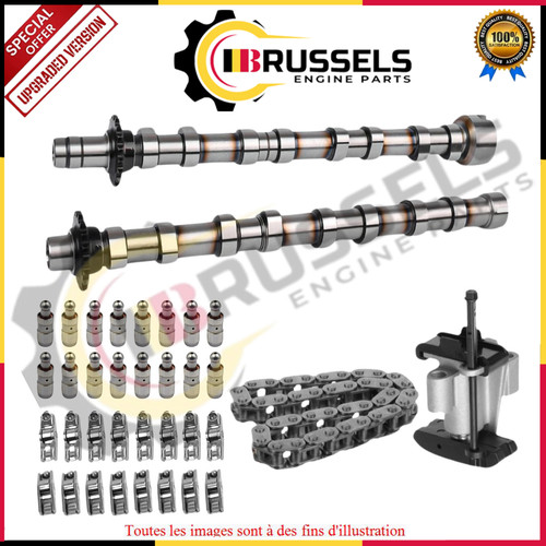 Kit arbre cames chaîne - cames, +