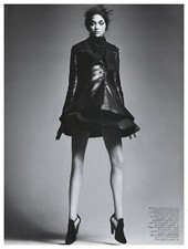 jean Paul Gaultier High Heels Magazine Print Ad Women Fashion Long Legs shoes