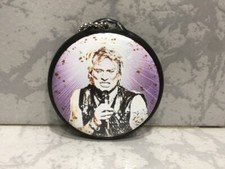 Miroir de poche collection JOHNNY HALLYDAY - Pendentif