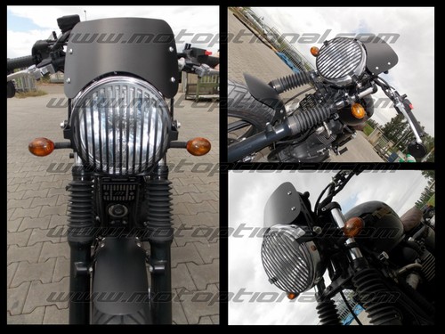 Grille feux moto vertical - grille,