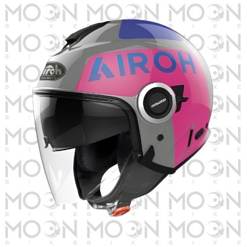 Casque jet airoh helios - casque,