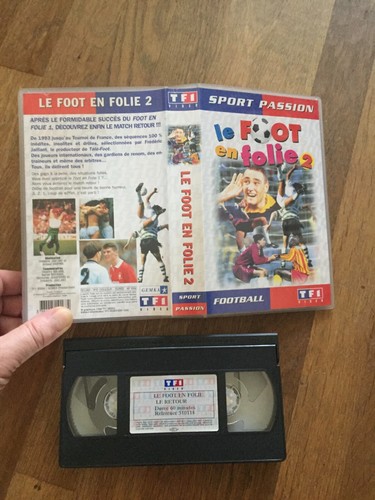 Cassette video vhs football - video, le
