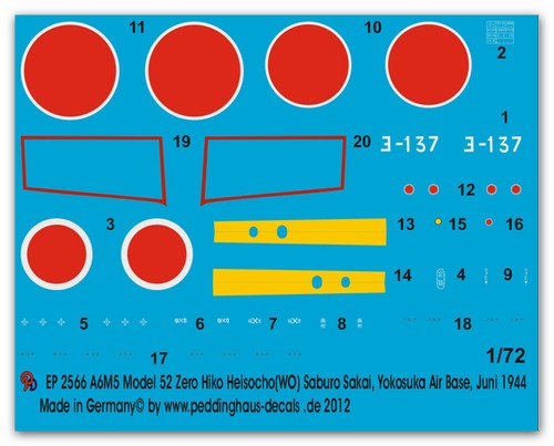 Peddinghaus decals 2566 - 1/72,