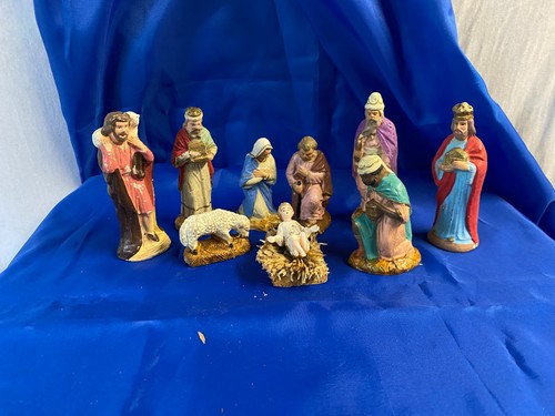 Anciens santons crèche - anciens,
