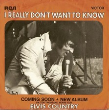 Elvis presley u min - presley, 7"