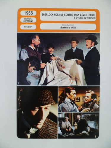 Carte fiche cinema 1965 - carte,