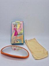 ANCIEN MIROIR MAGIQUE MAGIC MIRROR JUMBO VINTAGE ORANGE